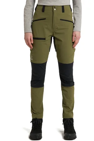 Haglöfs Mid Slim Pant Women Olive Green/True Black