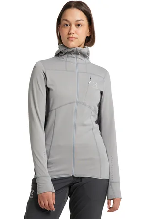 Haglöfs L.I.M Mid Comp Hood Women Concrete/Magnetite