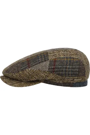 Stetson Mandeo Driver Patchwork Flat Cap by