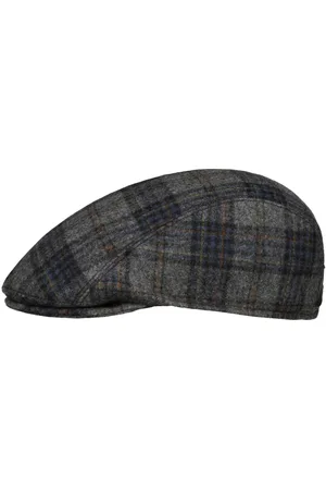 Mayser Lennart Shetland Check Flat Cap by