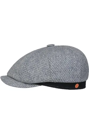 Mayser Seven Contrast Edge Flat Cap by