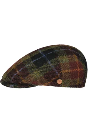 Mayser Sidney Classic Harris Tweed Flat Cap by