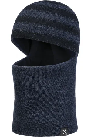 maximo Twotone Stripes Kids Balaklava by