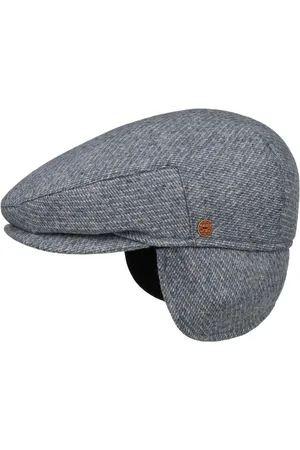 Mayser Merlino Check Flat Cap med Øreklapper by