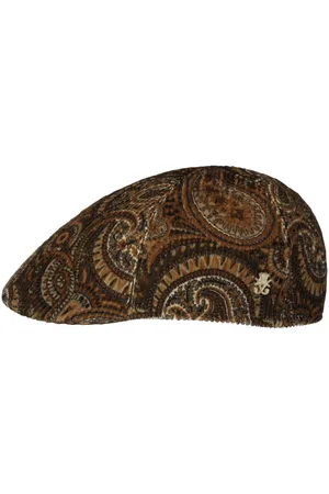 Mayser Billy Paisley Cord Flat Cap Zechbauer by