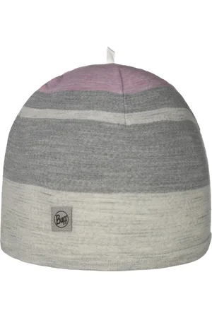Buff Merino Stripes Move Beanie by