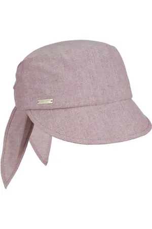 Seeberger Cotton Chambray Kasket til Kvinder by