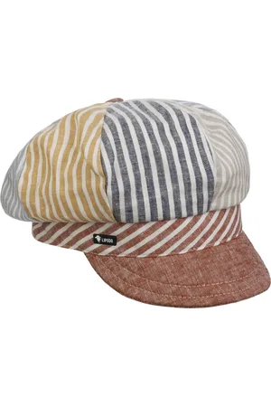 Lipodo Multicolour Stripes Newsboykasket by