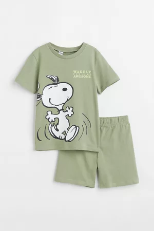 H&M Drenge Pyjamas - Jerseynatsæt med tryk