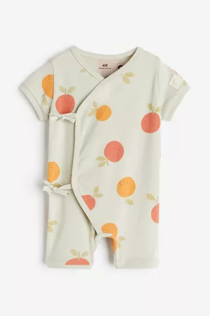 H&M Drenge Bodies - Sommerdragt i bomuld med slå om-detalje