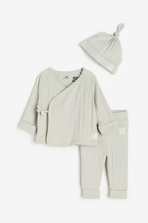 H&M Drenge Huer - 3-delt'sæt med ombukkede kanter