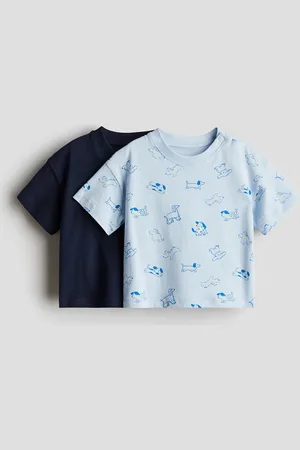 H&M 2-pak T-shirt i bomuld