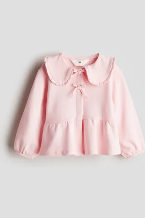 H&M Cardigan med krave og peplum