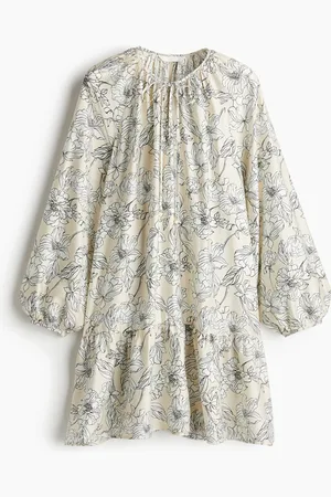 H&M Kjole med bindedetalje