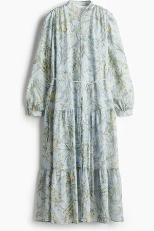 H&M Oversized, crinkled kjole