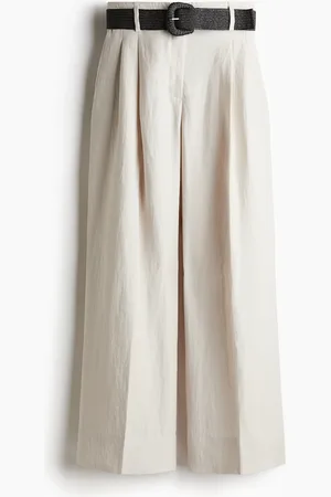 H&M Vide bukser med bælte