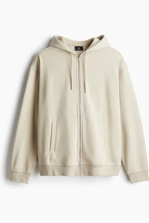 H&M Hoodie med lynlås Loose Fit