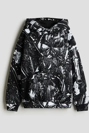 H&M Hættetrøje med motiv