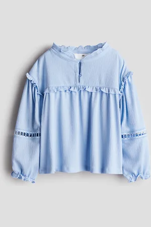 H&M Crinkled bluse