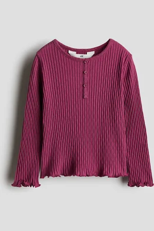 H&M Top i pointellejersey