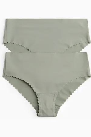 H&M 2-pak no show-trusser Hipster