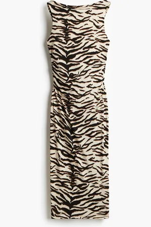 H&M Bodyconkjole med åben ryg