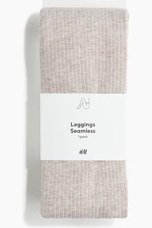 H&M Seamless leggings - Brun