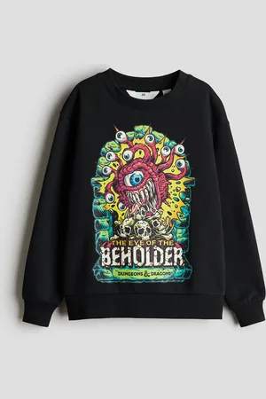 H&M Sweatshirt med trykt motiv