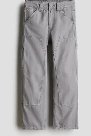 H&M Bukser i canvas med løs pasform