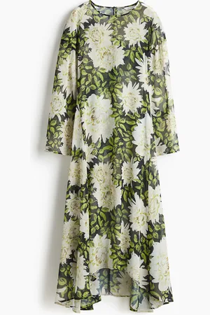 H&M Gennemsigtig maxikjole