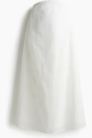 H&M MAMA Nederdel med broderie anglaise