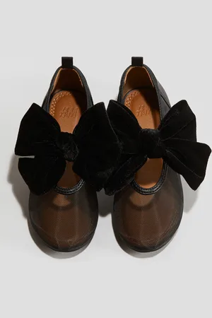 H&M Ballerinasko med sløjfe