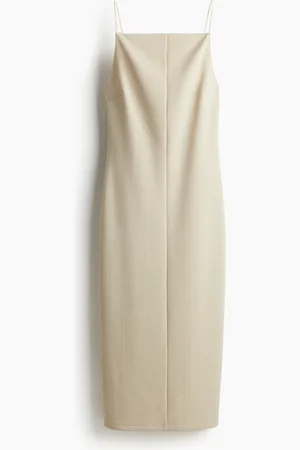 H&M Pencilkjole med supersmalle stropper