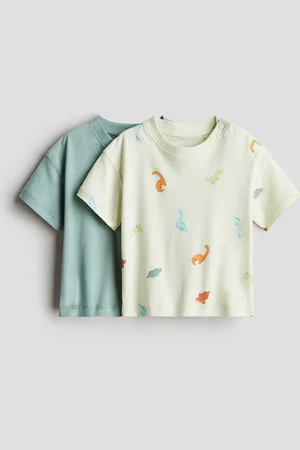 H&M 2-pak T-shirt i bomuld