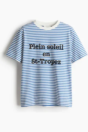 H&M T-shirt med tryk