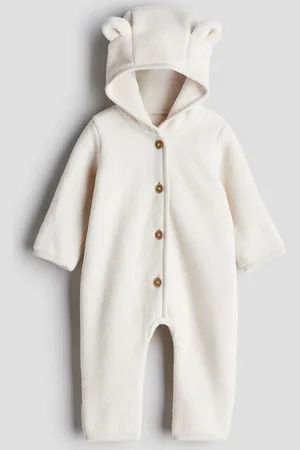 H&M Heldragt i fleece med hætte