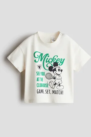 H&M T-shirt i bomuld med tryk