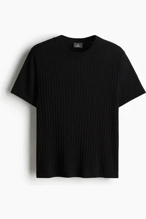 H&M Strikket T-shirt Regular Fit