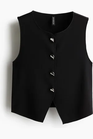 H&M Cropped vest i jersey