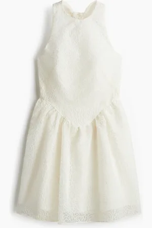 H&M Broderet halterneckkjole