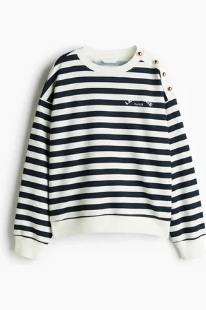 H&M Sweatshirt med tekstmotiv
