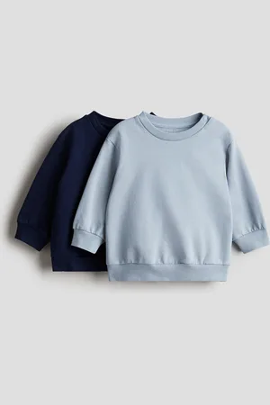 H&M 2-pak sweatshirt i bomuld