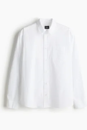 H&M Skjorte i poplin Regular Fit