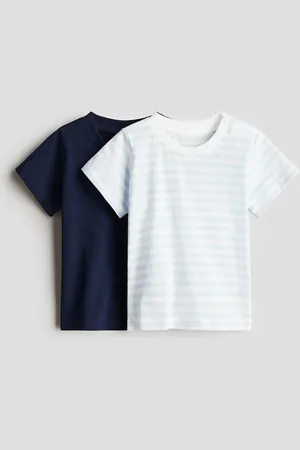 H&M 2-pak T-shirt i bomuld