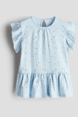 H&M Kjole i broderie anglaise