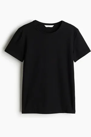 H&M Tætsiddende T-shirt