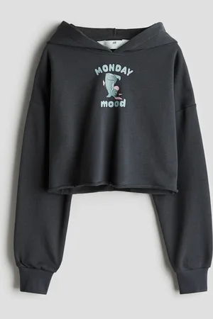 H&M Cropped hoodie
