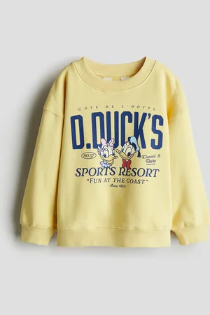 H&M Oversized sweatshirt med tryk