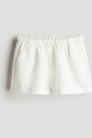 H&M Pull on-shorts i hørblanding