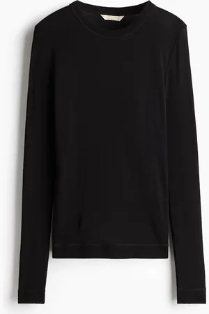 H&M Finstrikket top i uld
